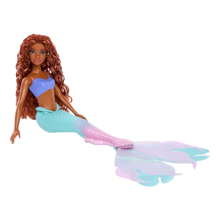 Hot Wheels Disney Princess Ariel Mermaid Doll With Sparkling Fin Inspired By The Little Mermaid (Live Action)