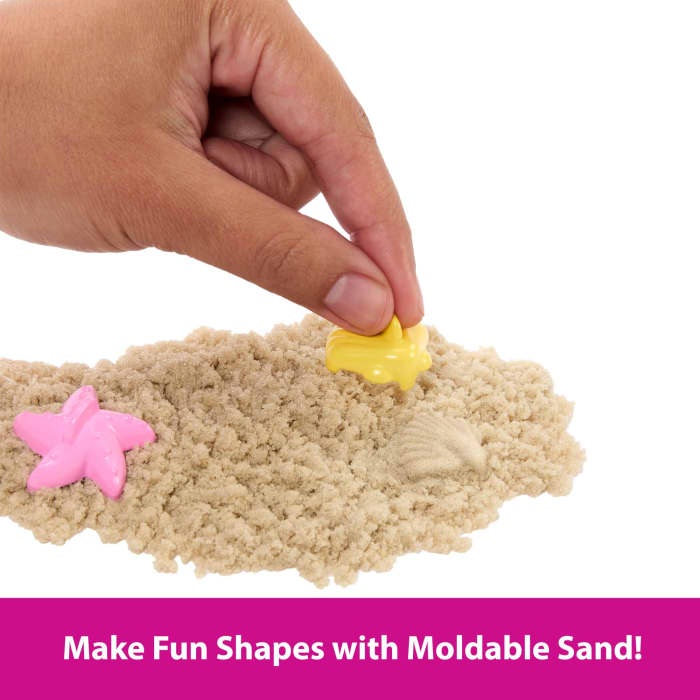 Hot Wheels Disney Princess Ocean Friends Moana Doll With Moldable Sand Animal Friend & 8 Accessories