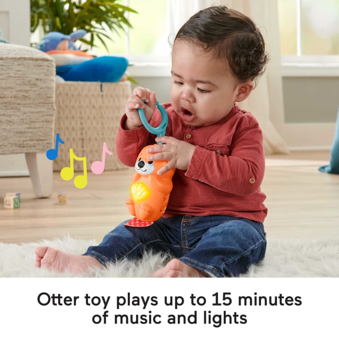Hot Wheels Fisher-Price 3-In-1 Music Glow And Grow Gym Infant Playmat With Lights & Removable Toys