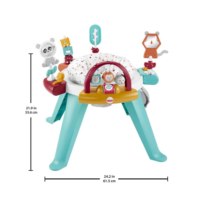 Hot Wheels Fisher-Price 3-in-1 Spin & Sort Activity Center - Watermelon Mint