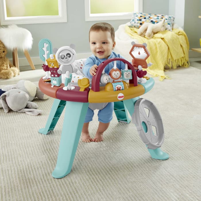 hot wheels Fisher-Price 3-in-1 Spin & Sort Activity Center - Watermelon Mint