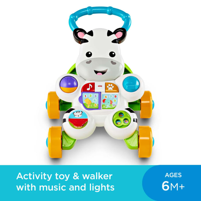 hot wheels Fisher-Price Baby Walker With Lights Music And Activities Learn With Me Zebra Walker