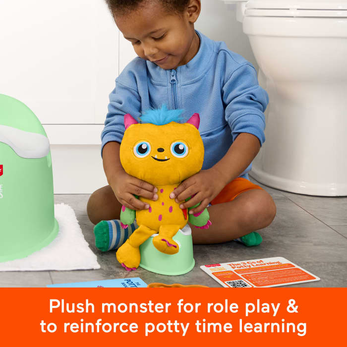 Hot Wheels Fisher-Price Big Little Feelings Potty Training Kit Set Of Toys & Tips For Toddlers & Kids