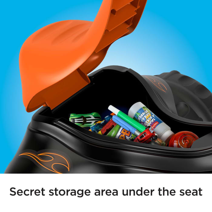 Hot Wheels Fisher-Price Harley-Davidson Tough Trike Toddler Tricycle With Handlebar Grips