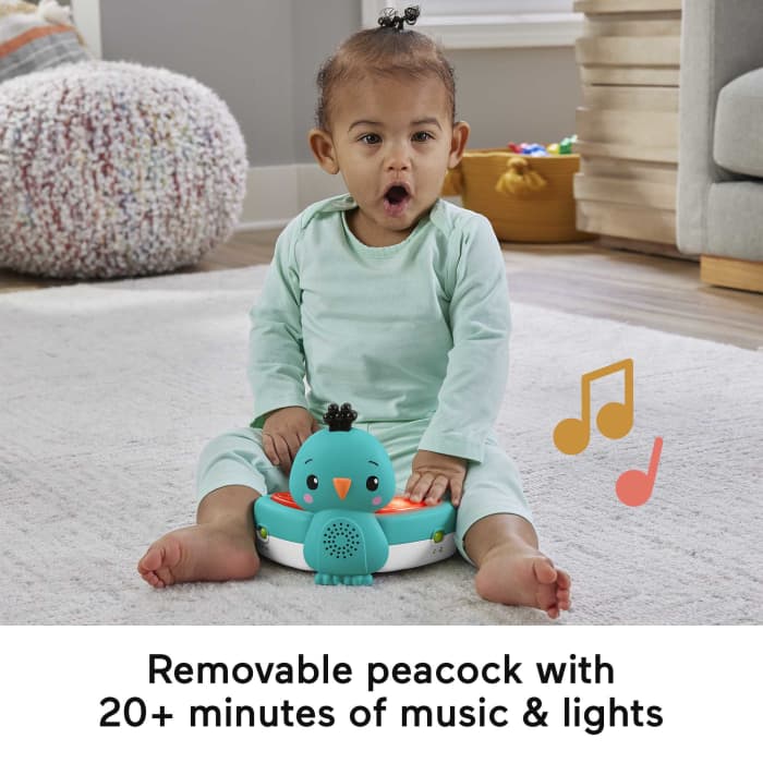 Hot Wheels Fisher-Price Jumperoo Baby Activity Center With Lights And Sounds Jumping Jungle