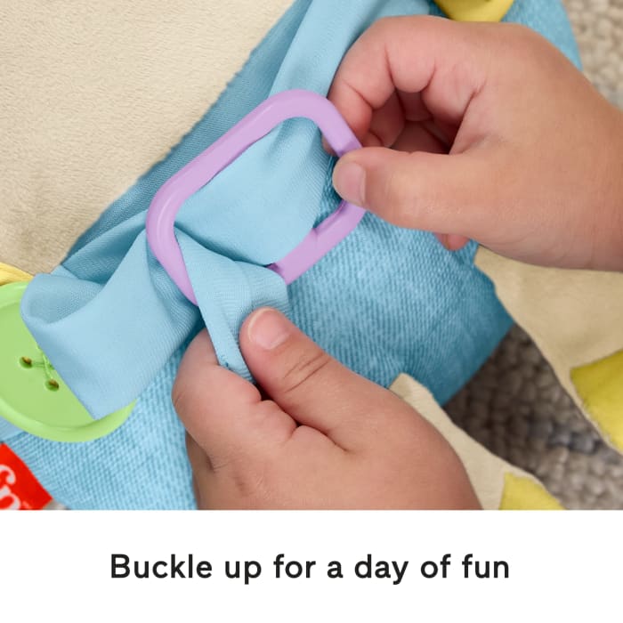 Hot Wheels Fisher-Price Learn To Dress Bunny Plush Animal Doll Educational Activity Toy For Toddlers