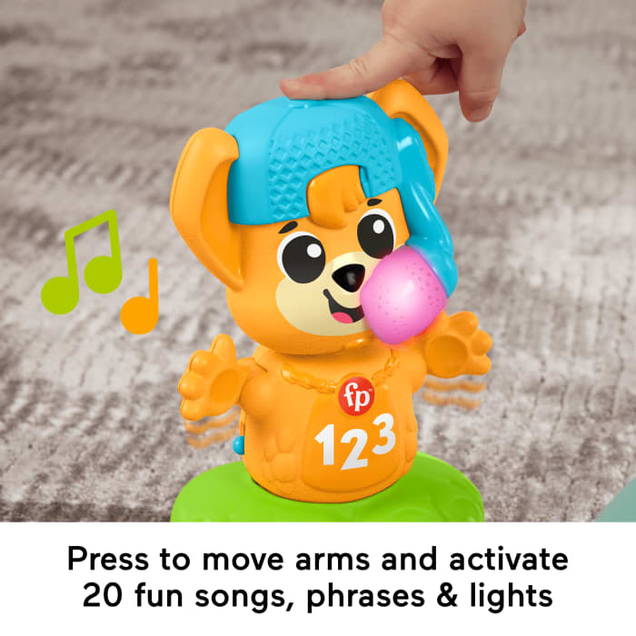 Hot Wheels Fisher-Price Link Squad Opposites Fox Baby Learning Toy With Music & Lights