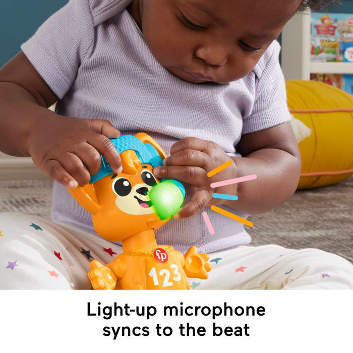 Hot Wheels Fisher-Price Link Squad Opposites Fox Baby Learning Toy With Music & Lights