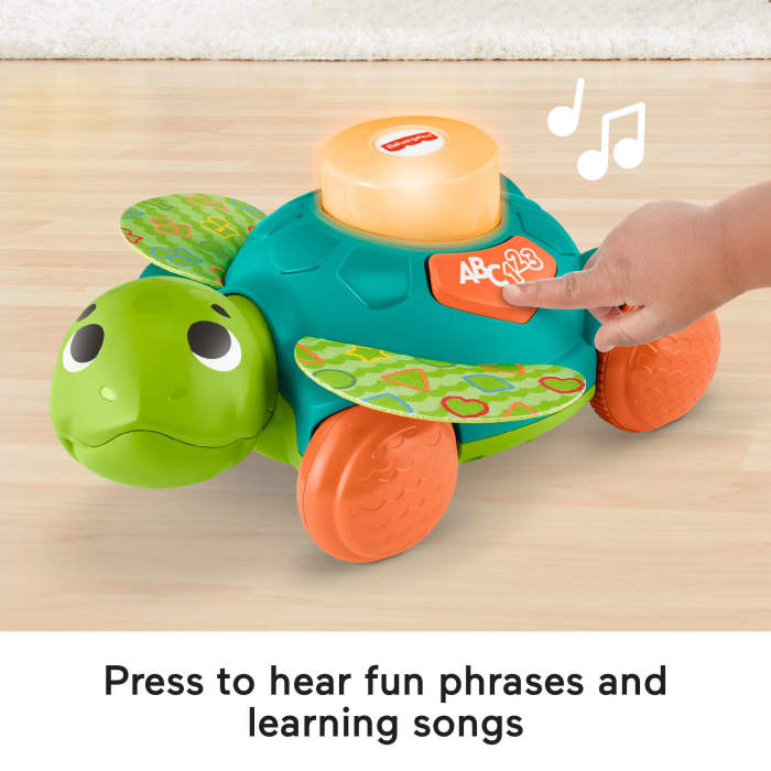Hot Wheels Fisher-Price Linkimals Sit-To-Crawl Sea Turtle