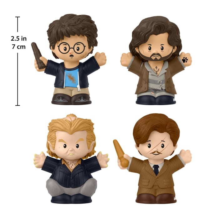 Hot Wheels Fisher-Price Little People Collector Harry Potter And The Prisoner Of Azkaban Special Edition Set 4 Figures