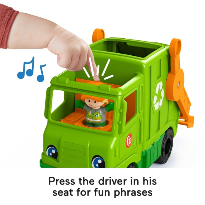 hot wheels Fisher-Price Little People Recycling Truck