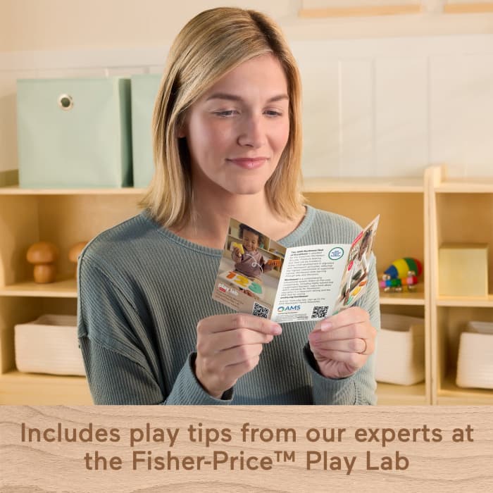 Hot Wheels Fisher-Price Montessori Wooden 1-2-3 Puzzle Toddler Learning Toy 7 Wood Pieces