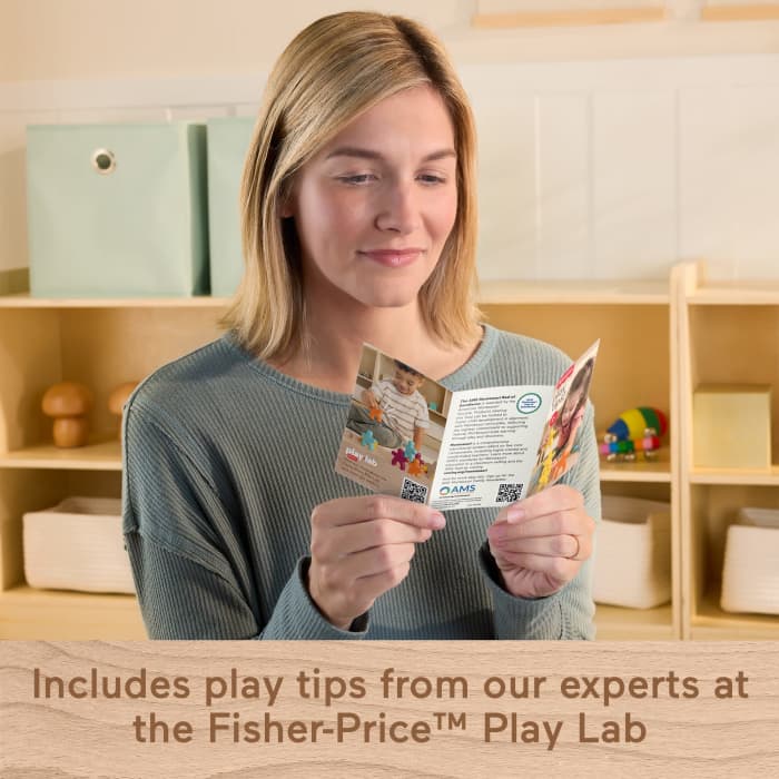 Hot Wheels Fisher-Price Montessori Wooden Stacking Shapes Set Of 16 Wood Pieces For Toddlers & Kids