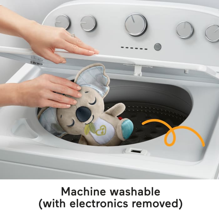Hot Wheels Fisher-Price On-The-Go Koala Soother Toy Plush Portable Sound Machine For Newborns