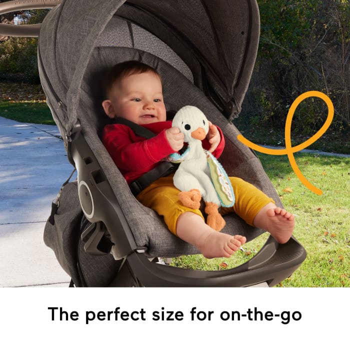Hot Wheels Fisher Price Snuggle Up Goose Baby Sensory Toy Plush Toy With Jingles For Newborns