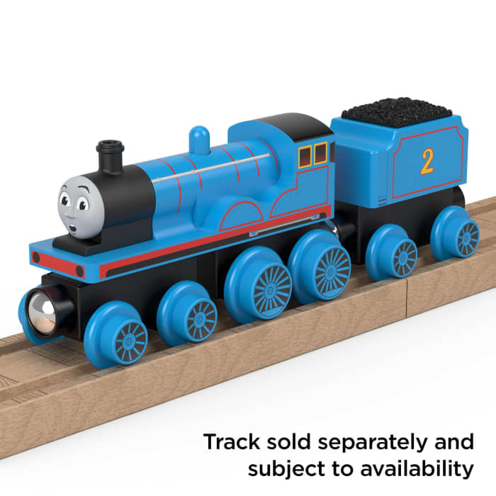 Hot Wheels Fisher-Price Thomas & Friends Wooden Railway Edward Engine And Coal-Car