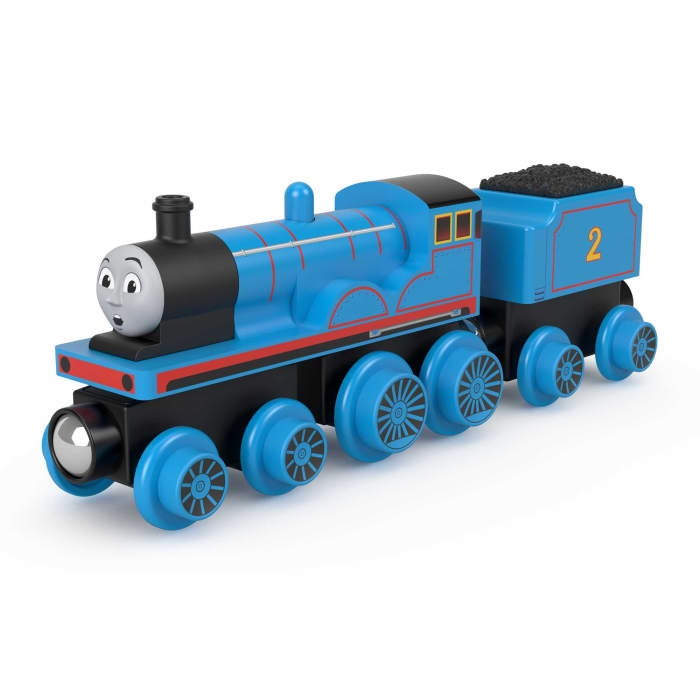 Hot Wheels Fisher-Price Thomas & Friends Wooden Railway Edward Engine And Coal-Car