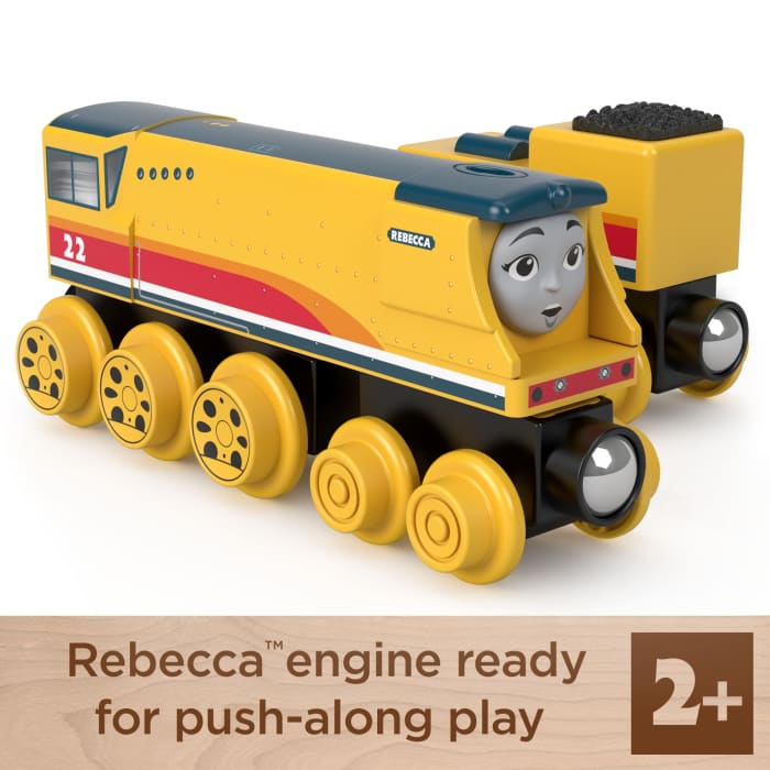 hot wheels Fisher-Price Thomas & Friends Wooden Railway Rebecca Engine And Coal-Car