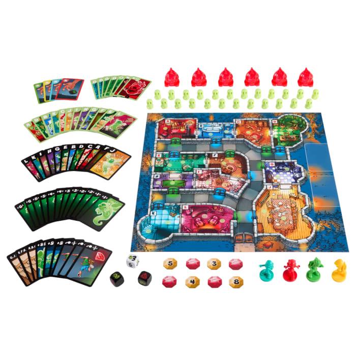 Hot Wheels Ghost Fightin’ Treasure Hunters Anniversary Edition Board Game Cooperative Family Game With 2 Ways To Play For 2-5 Players