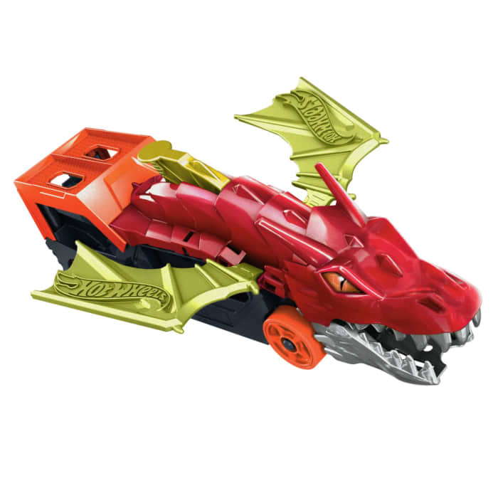 Hot Wheels Hot Wheels Transporteur Dragon 2-en-1