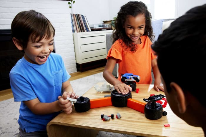hot wheels Hot Wheels Jeux Pour enfants Build ‘N Slam | Jeu de Véhicules