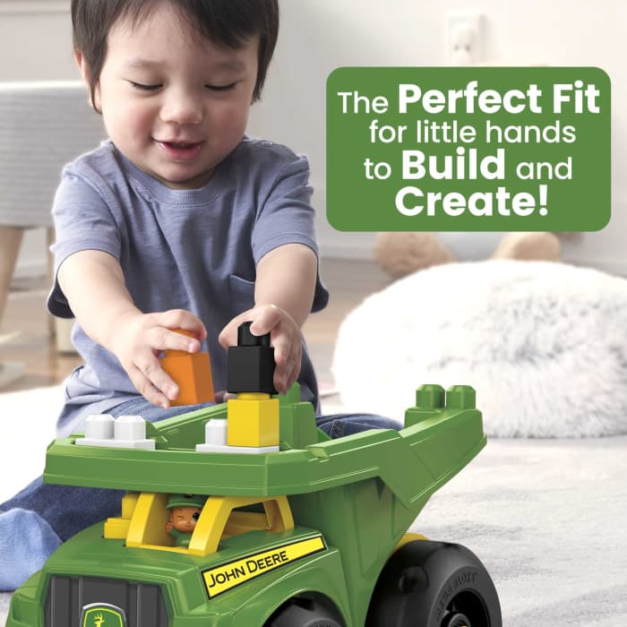 hot wheels John Deere Dump Truck