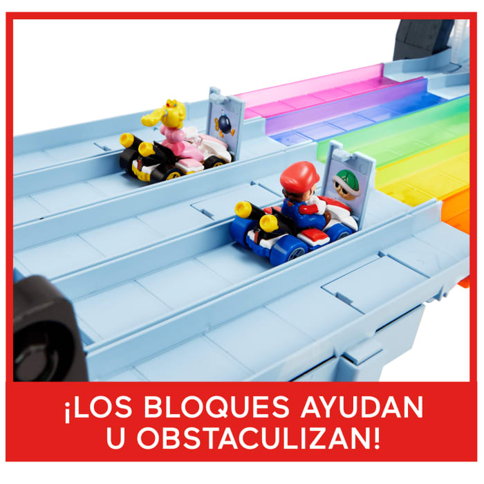Hot Wheels Hot Wheels Mario Kart Pista De Juguete Senda Arcoíris