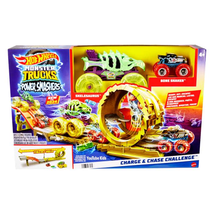 Hot Wheels Hot Wheels Monster Trucks-Défi Course Électrifiante-Coffret