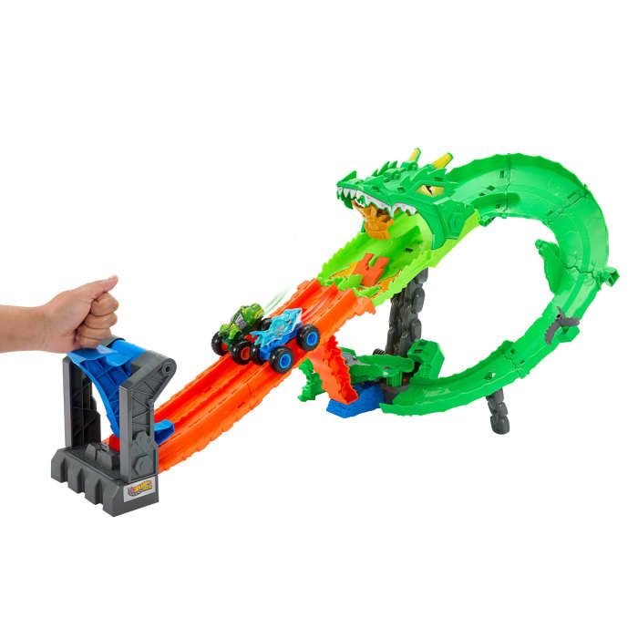 Hot Wheels Hot Wheels Monster Trucks Démolition Du Dragon