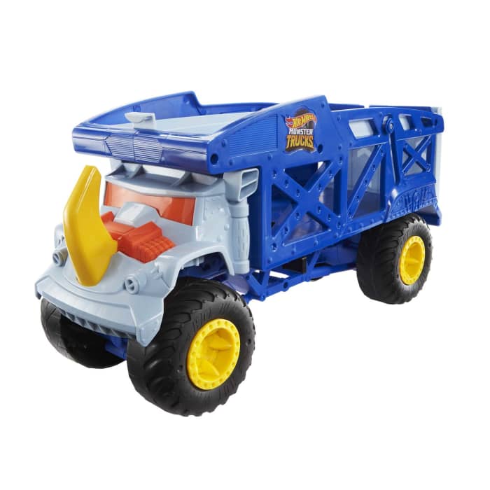 Hot Wheels Hot Wheels Monster Trucks Monster Mover Rhino Hauler Gift For Kids 3 Years & Up