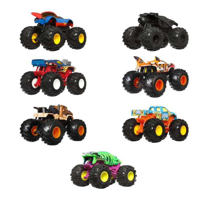 Hot Wheels Hot Wheels Monster Trucks Vehículo De Juguete Auto Sorpresa Escala 1:24