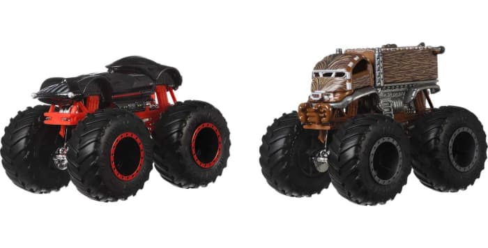 Hot Wheels Hot Wheels Monster Trucks Veículo De Brinquedo Pacote Surpresa 2 Carros Escala 1:64