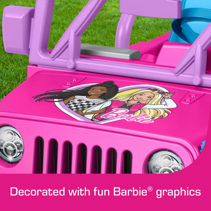Hot Wheels Power Wheels Barbie Jeep Wrangler