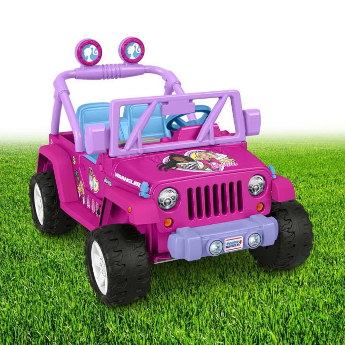 Hot Wheels Power Wheels Jeep Wrangler Barbie