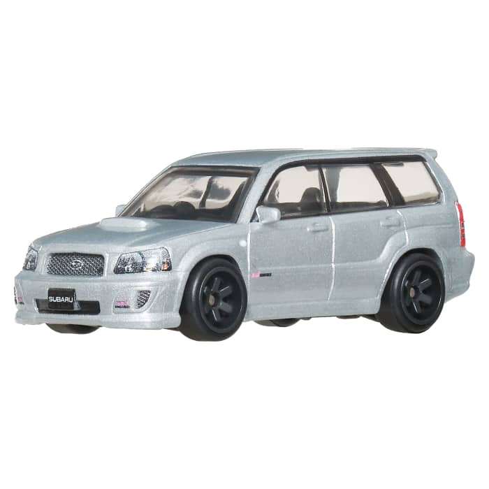 hot wheels Hot Wheels Premium Car Culture Ronin Run 2 Subaru Forester Sti 1:64 Scale Collectible Toy Vehicle