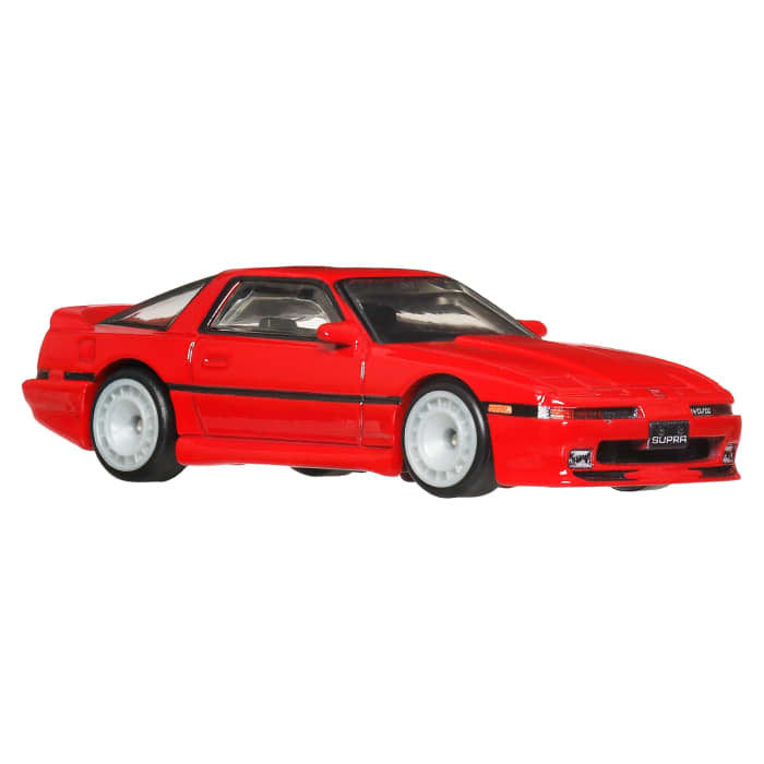 hot wheels Hot Wheels Premium Car Culture Ronin Run 2 Toyota Supra A70 1:64 Scale Collectible Toy Vehicle
