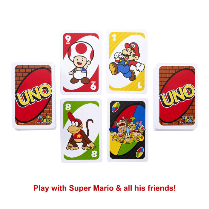 Hot Wheels UNO Super Mario