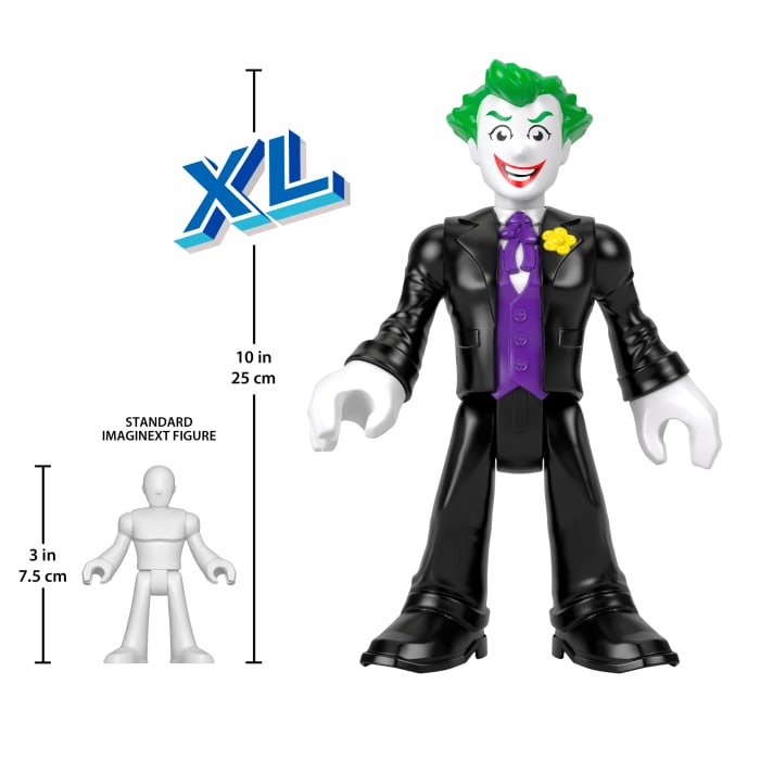 Hot Wheels Imaginext DC Super Friends The Joker XL Figure 10-inch Poseable Preschool Toy