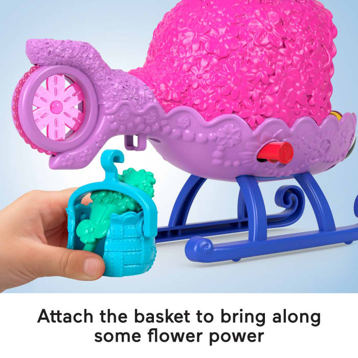 Hot Wheels Imaginext Dreamworks Trolls Poppy Figure And Toy Helicopter For Preschool Pretend Play 4 Pieces