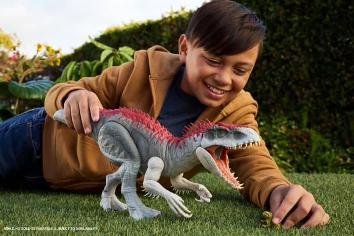 hot wheels Jurassic World Electronic Real Feel indominus Rex Reimagined Dinosaur Action Figure Toy
