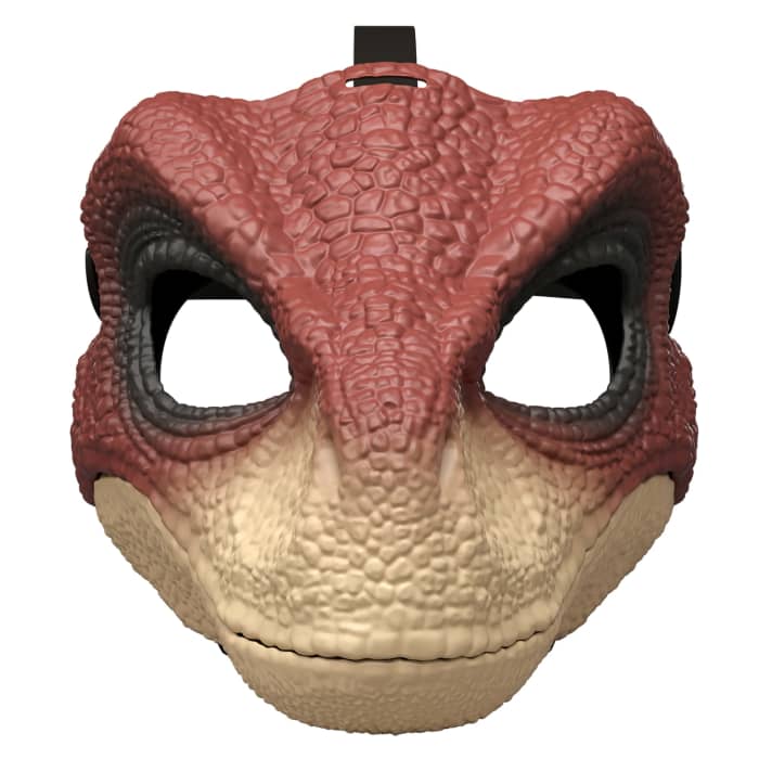 Hot Wheels Jurassic World Rebirth Raptor Dinosaur Mask Role-Play Head Wear Movie-inspired Costume Gear