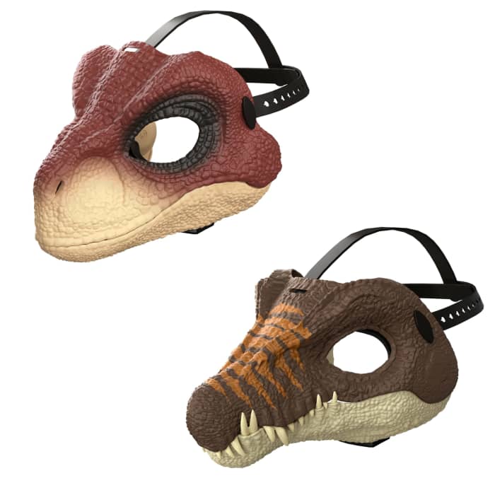 Hot Wheels Jurassic World Rebirth Spinosaurus Dinosaur Mask Role-Play Head Wear Movie-Inspired Costume Gear