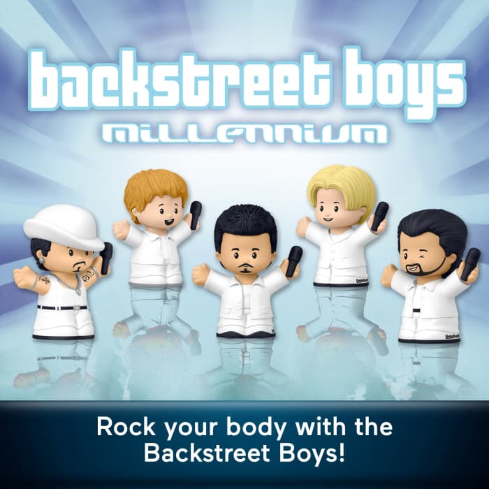 hot wheels Little People Collector Backstreet Boys Special Edition Set For Music Fans 5 Figures