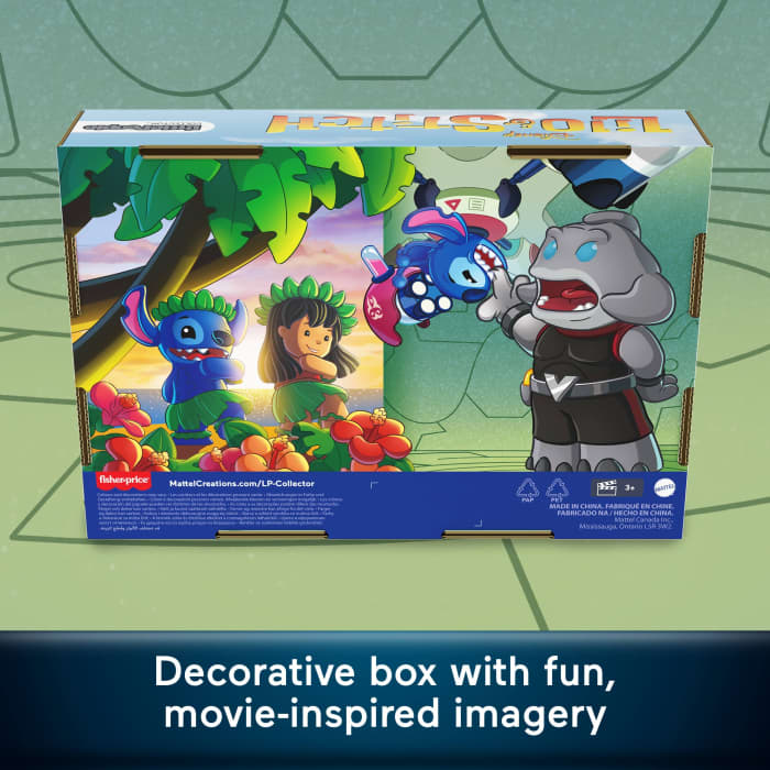 Hot Wheels Little People Collector Disney Lilo & Stitch Special Edition Set For Adults & Fans 4 Figures