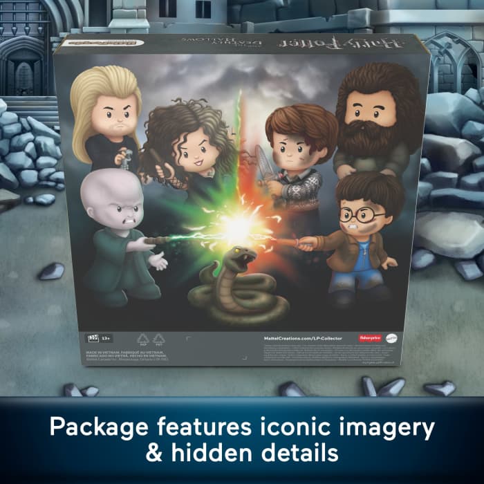 Hot Wheels Little People Collector Harry Potter And The Deathly Hallows Set For Fans 6 Figures