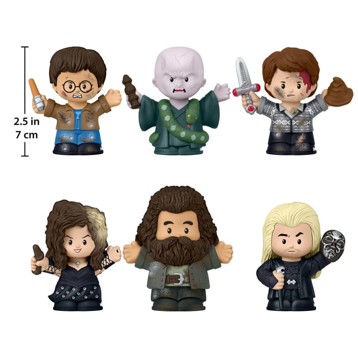 Hot Wheels Little People Collector Harry Potter And The Deathly Hallows Set For Fans 6 Figures