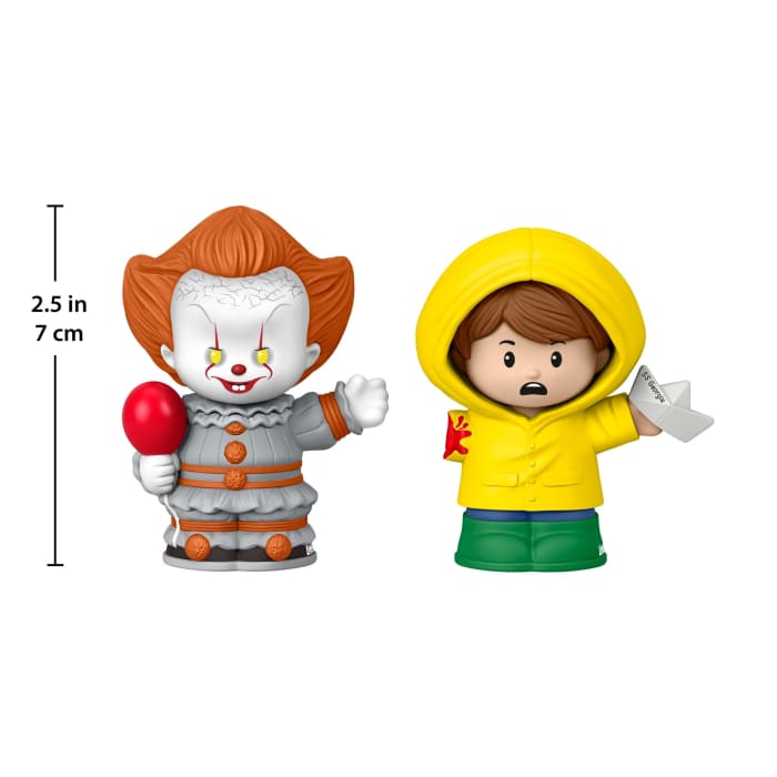 Hot Wheels Little People Collector It Movie Special Edition Set For Horror Fans 2 Character Figures