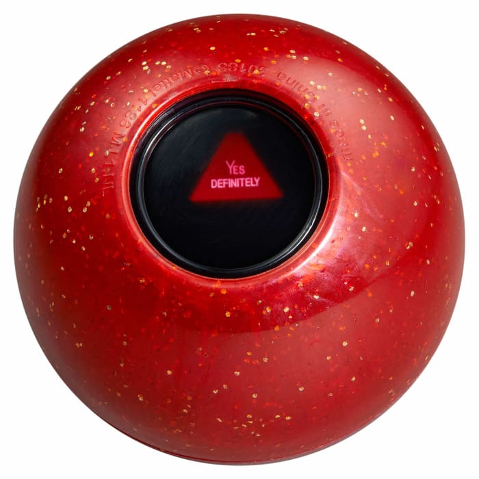 Hot Wheels Magic 8 Ball Mattel 80Th Anniversary Edition Novelty Game For Kids & Family Night