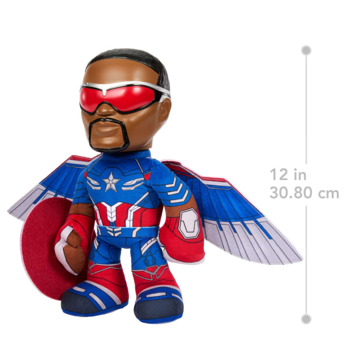 Hot Wheels Marvel Captain America: Brave New World Plush Toy Figure With Sounds Inspired By The Movie