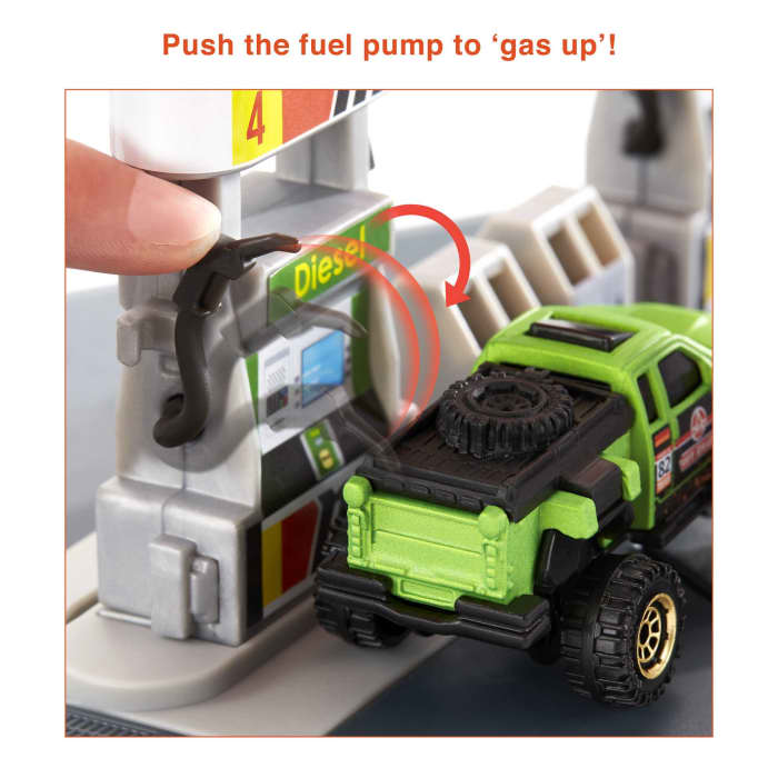 Hot Wheels Matchbox Action Drivers Matchbox Fuel Station Playset